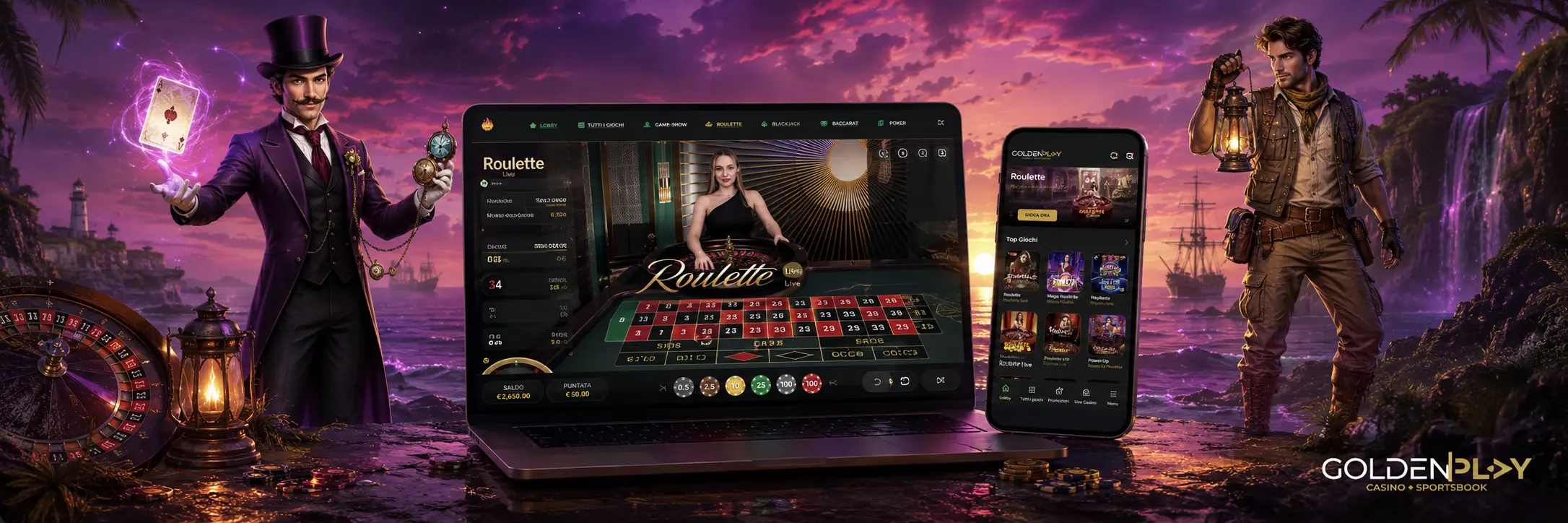 Casinò Live Golden Play